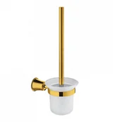 Akcesoria do wc - Omnires AL53620 GL Szczotka do WC wisząca ZŁOTY - miniaturka - grafika 1