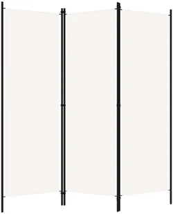 vidaXL Parawan 3-panelowy, biały, 150 x 180 cm vidaXL - Parawany - miniaturka - grafika 2