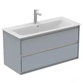 Szafki łazienkowe - Ideal Standard Connect Air Szafka pod umywalkę 100x51,7x44 cm jasnoszara/biała mat E0821EQ - miniaturka - grafika 1