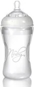 Butelki dla niemowląt - Nuby Butelka silikonowa z podstawką antykolkową, 300 ml - miniaturka - grafika 1