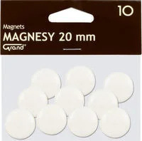 Magnesy 20 mm białe 10 sztuk - Magnesy - miniaturka - grafika 4