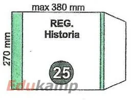 Fol-Plast okładki Okładka szkolna Historia regulowana nr25 270x380mm OK32FP - Dyplomy i okładki - miniaturka - grafika 2