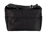 Torby i organizery dla mam - Melobaby Torba do przewijania MELOTOTE czarna/mat - miniaturka - grafika 1