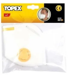 Topex Półmaska przeciwpyłowa z 2 zaworkami FFP2 82S138 - Akcesoria BHP - miniaturka - grafika 2