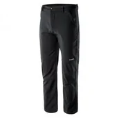 Buty trekkingowe męskie - Hi-Tec Spodnie softshellowe męskie CELIO rozmiar L kolor czarny - miniaturka - grafika 1