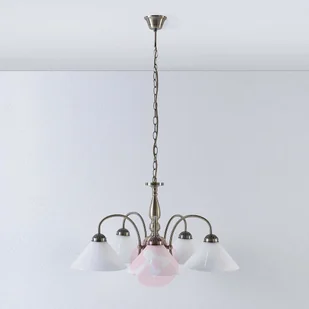 Klasyczna 5-punktowa lampa wisząca Otis - Lampy sufitowe - miniaturka - grafika 4