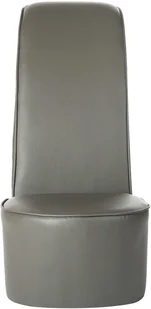 vidaXL Fotel w kształcie buta na obcasie, szary, sztuczna skóra - Fotele - miniaturka - grafika 4