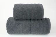 Ręczniki - Greno ALEXA RĘCZNIK 50x90 POPIEL CIEMNY 420 073349 - miniaturka - grafika 1