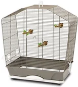 Klatki i wyposażenie dla ptaków - Savic 553104 ptak dom "Camille 30", 53 x 32 x 55 cm, szary - miniaturka - grafika 1