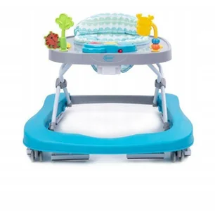 4baby Chodzik Walk N Push Turkus - Chodziki - miniaturka - grafika 2