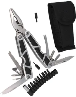 Herbertz MultiTool Solingen 11 bitów Rubber Coated (108200) T002995 - Noże - miniaturka - grafika 2