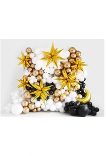 PartyDeco ""Balon foliowy Gwiazda 3D, 95cm, złoty"" FB67M-019 [14766382] - Ozdoby bożonarodzeniowe - miniaturka - grafika 4