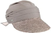 Czapki męskie - Seeberger Daszek Przeciwsłoneczny Ansali by szary, One Size - miniaturka - grafika 1