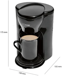 Ekspres do kawy Bomann KA 201 CB - Ekspresy do kawy - miniaturka - grafika 5