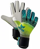 Rękawiczki sportowe damskie - Erima Erima Flex RD Robusto dziecięce rękawice bramkarskie, kolor petrol/limonkowy/czarny, 5,5 7222003 - miniaturka - grafika 1