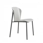 Krzesła - Scab Design Krzesło Finn II rama matowy, czarny nikiel 2897 NO - miniaturka - grafika 1