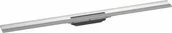 Odpływy liniowe - HANSGROHE 56053800 RainDrain Flex Element zewnętrzny odpływu 100 cm z możliwością przycięcia i do montażu przy ścianie stal szlachetna szczotkowana - miniaturka - grafika 1