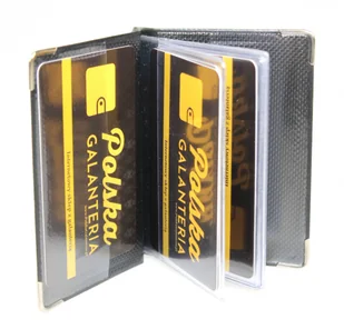 PolskaGalanteria.pl Eleganckie Etui Na Karty Dokumenty Dowód Rejestracyjny Polska Galanteria (PL) Małe Pionowe 10 x 7,5 x 1 [cm] - Etui na dokumenty i karty - miniaturka - grafika 7