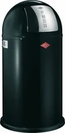 Kosze na śmieci - Wesco Pushboy 50l - kosz na śmieci, czarny 175 831-62 - miniaturka - grafika 1