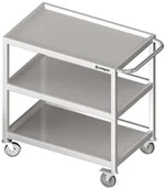 Wózki na żywność - Stalgast Wózek trzypółkowy 1200x600x850 mm 982016120 - miniaturka - grafika 1