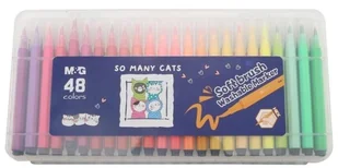Pisak art pędzelkowy 48 kol So Many Cats M&G - Przybory szkolne - miniaturka - grafika 3