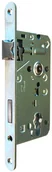 Zamki i wkładki - LOB Zamek wpuszczany łazienkowy lewy ocynk 72/55 - miniaturka - grafika 1