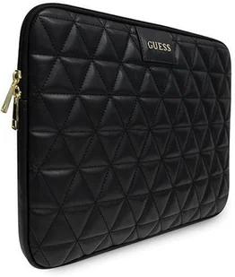 Guess Guess Sleeve GUCS13QLBK 13" czarny /black Quilted hurtel-62764-0 - Części i akcesoria do laptopów - miniaturka - grafika 2