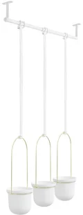 Umbra Doniczki wiszące Triflora biały reling 1011748-524 - Donice - miniaturka - grafika 14
