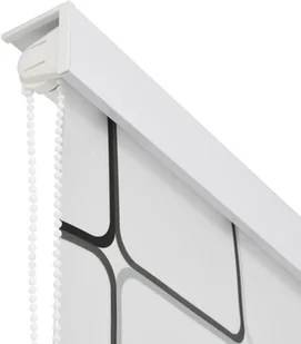 vidaXL Roleta prysznicowa 140 x 240 cm, wzór w kwadraty - Rolety - miniaturka - grafika 6