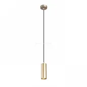 Lampy sufitowe - Redlux Rendl MAVRO lampa wisząca złota 230V LED 12W 38° 3000K R12991) Rendl - miniaturka - grafika 1