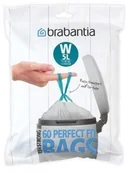 Kosze na śmieci - Brabantia Worki na śmieci W 5l 60 szt. 116827 - miniaturka - grafika 1
