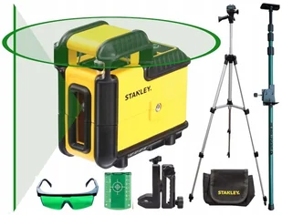 Stanley Laser krzyżowy CROSS 360 wiązka zielona + GRATIS - Poziomice laserowe - miniaturka - grafika 3