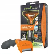 Maszynki i nożyczki dla psów - FURminator dla psów krótkowłosych ras średnich M - miniaturka - grafika 1