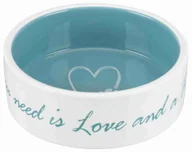 Miski dla kotów - TRIXIE Miseczka porcelanowa Pet's Home blue XL - miniaturka - grafika 1