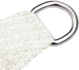 vidaXL Żagiel przeciwsłoneczny, 160 g/m, biały, 3x5 m, HDPE vidaXL - Parasole ogrodowe - miniaturka - grafika 4