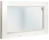 Okna - Okno gospodarcze ACO PVC 60 x 40 cm białe - miniaturka - grafika 1