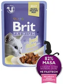 Mokra karma dla kotów - Brit Premium Cat Delicate Wołowina w sosie 24x85 g - miniaturka - grafika 1