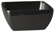 Miski i półmiski - APS gf135 melamina miska, kwadratowa, długość 12,5 cm artykuły, Pure czarna GF135 - miniaturka - grafika 1