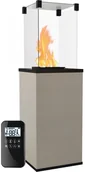 Kominki gazowe - Kratki ogrzewacz gazowy PATIO mini spiek kwarcowy FILO ORO automatyka pilot PATIO/MINI/G30/37MBAR/Q/F/O - miniaturka - grafika 1