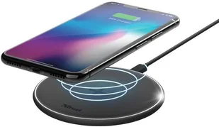 Trust Ładowarka indukcyjna Qylo Fast Wireless Charging Pad 7.5/10W Czarny - Ładowarki do telefonów - miniaturka - grafika 6