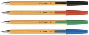 Q-CONNECT Długopis z wymiennym wkładem 0,4mm (linia), czerwony KF34048 - Długopisy - miniaturka - grafika 4