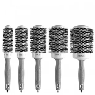 Olivia Garden Ceramic + Ion zestaw 5 ceramicznych szczotek do modelowania włosów z jonizacją | 25mm + 35mm + 45mm + 55mm + 65mm - Szczotki i grzebienie do włosów Olivia Garden Ceramic + Ion zestaw 5 ceramicznych szczotek do modelowania włosów z jonizacją | 25mm + 35mm + 45mm + 55mm + 65mm - Szczotki i grzebienie do włosów - miniaturka - grafika 1