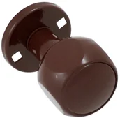 Klamki - Gałka obrotowa aluminium brązowa - miniaturka - grafika 1