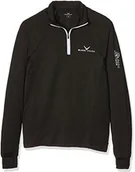 Bluzy narciarskie - Black Crevice męska bluza narciarska z suwakiem, BCR11203, czarny, xxxl BCR112030-BW-XXXL_Schwarz/Weiß_XXXL - miniaturka - grafika 1