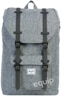 Herschel Little America 17 Plecak 38 cm przegroda na laptopa raven crosshatch black rubber - Torby na laptopy - miniaturka - grafika 5