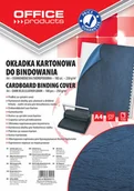 Okładki do laminatorów i bindownic - OFFICE PRODUCTS OKŁADKI DO BINDOWANIA OFFICE PRODUCTS KARTON A4 250GSM SKÓROPODOBNE 100SZT. CIEMNONIEBIESKIE zakupy dla domu i biura 20232525-11 - miniaturka - grafika 1