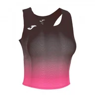 Koszulki sportowe damskie - Joma Joma Elite VII Top Black-Fluor Pink-White - miniaturka - grafika 1