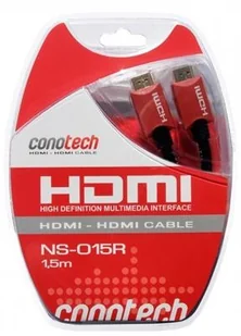 Conotech Kabel HDMI-HDMI 1.4, high speed 2,0m NS-002 - Kable - miniaturka - grafika 2