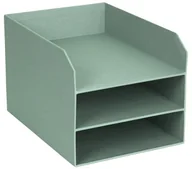 Kosmetyczki, organizery i kuferki - Bigsobox BigsoBox Organizer "Trey" w kolorze zielonym na dokumenty - 23 x 21 x 31,5 cm 7330061069221 - miniaturka - grafika 1