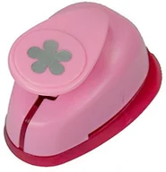 Scrapbooking - efco Efco 1790286 dziurkacz do wycinania Wytłaczarkę S, retro motyw kwiatowy, rdzeń: metalowy, Pink, 6 x 4 x 4,5 cm 1790286 - miniaturka - grafika 1